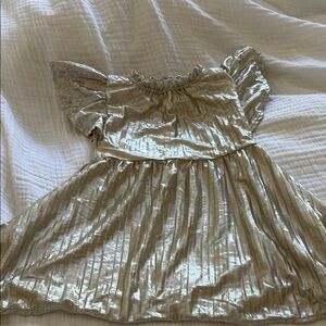 J Crew Crewcuts silver dress